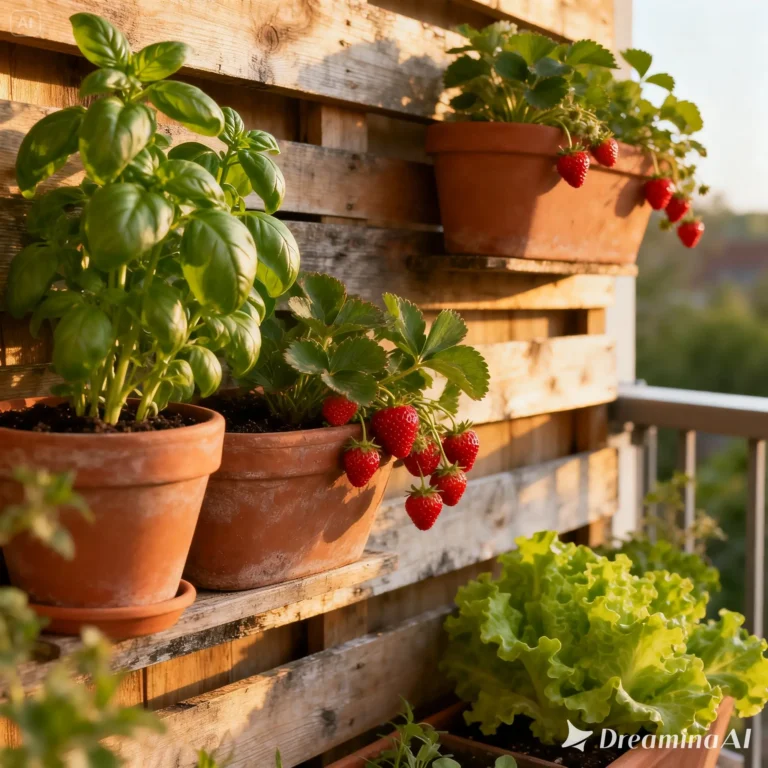 jardins verticais comestiveis
