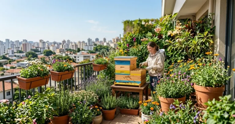 Criar Abelhas em Varandas e Telhados