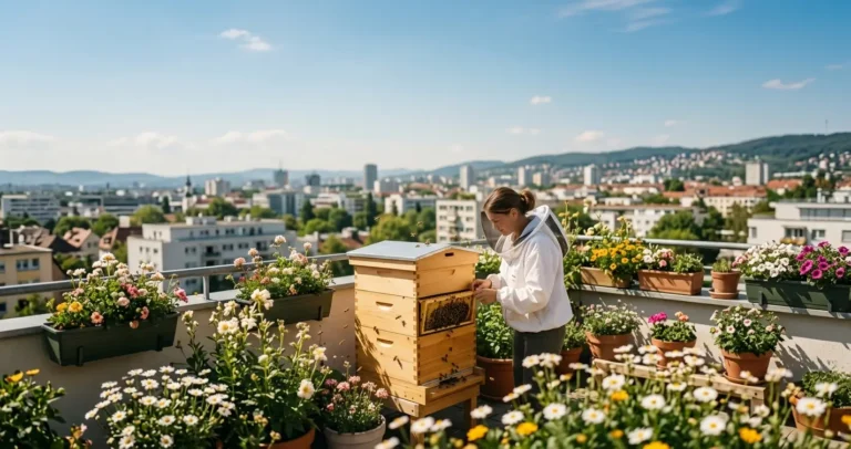 7 Passos para Fazer Apicultura Urbana em Jardim Vertical ou Terraço