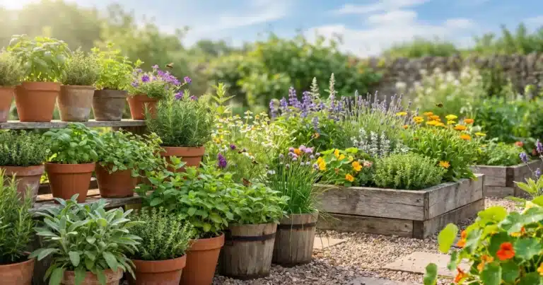 Como Criar um Jardim Sensorial com Plantas Comestíveis e Aromáticas