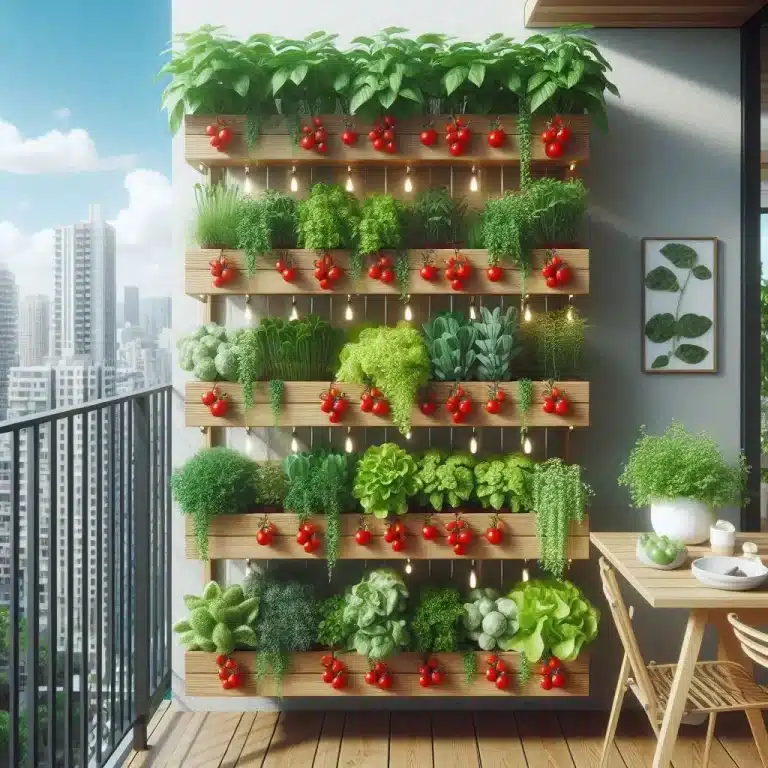 Horta Vertical na Cozinha: Temperos Sempre Frescos ao Seu Alcance