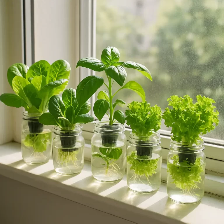 Hidroponia no Parapeito: Como Cultivar Hortaliças Sem Sujeira Dentro de Casa