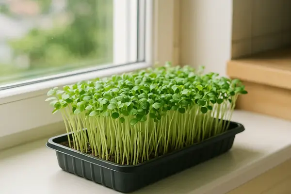 Como Cultivar Microverdes em Bandejas: Nutrição e Beleza em Poucos Dias