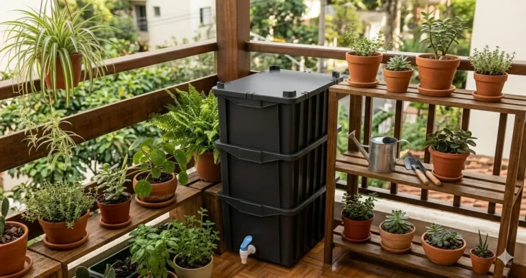 Mini Composteira Urbana