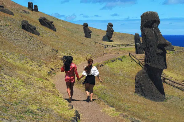 Os Moais da Ilha de Páscoa