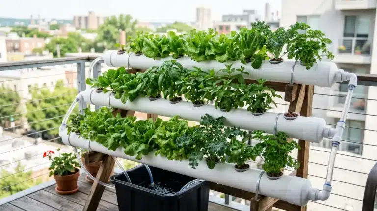 7 Passos para Montar um Sistema Hidropônico em Casa do Zero