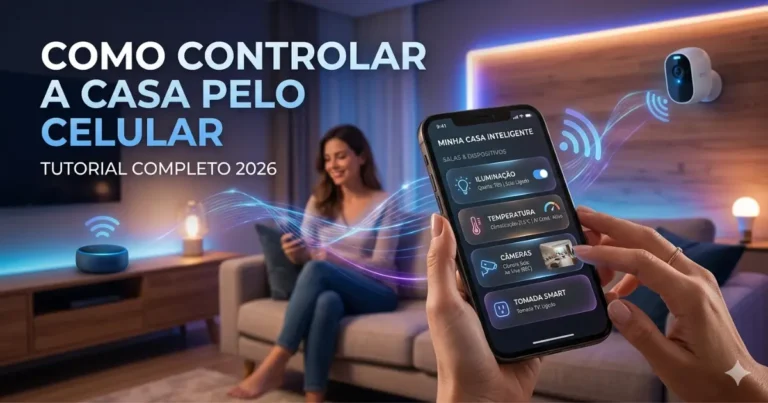 Como Controlar a Casa pelo Celular Tutorial Completo 2026