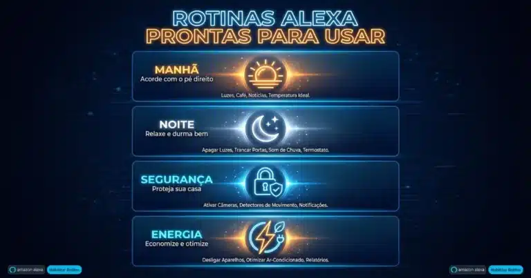 Rotinas Alexa Prontas para Facilitar Sua Vida em 2026