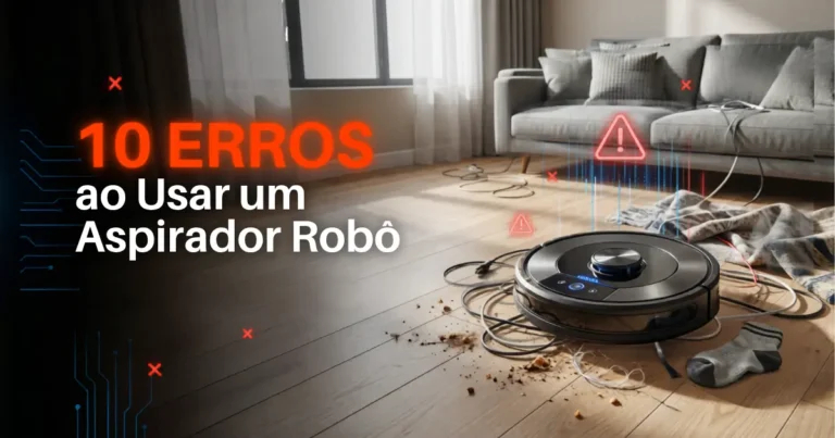 10 Erros Comuns ao Usar Robô Aspirador