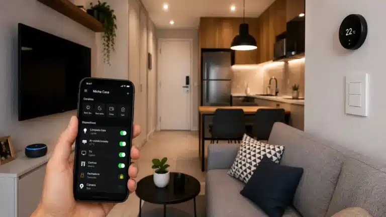 Casa Inteligente em Apartamento Pequeno