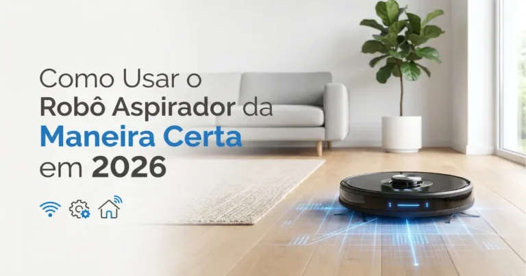 Como Usar um Robô Aspirador da Forma Certa em 2026
