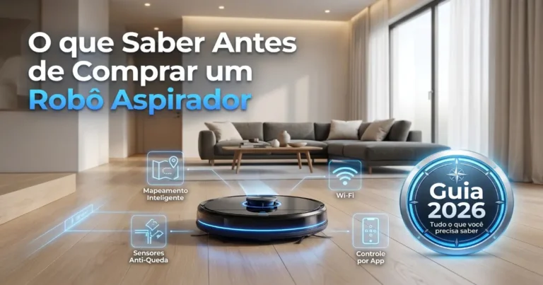 O que Saber Antes de Comprar um Robô Aspirador 2026