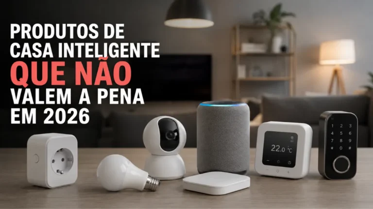 Produtos de Casa Inteligente que NÃO Valem a Pena em 2026