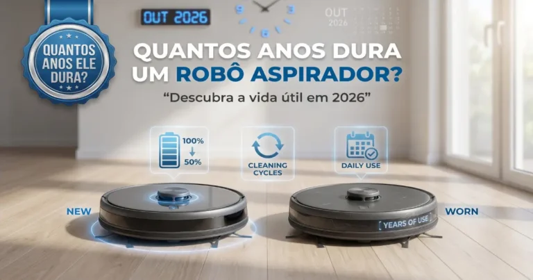 Quanto Tempo Dura um Robô Aspirador, 1, 2 ou Mais Anos?