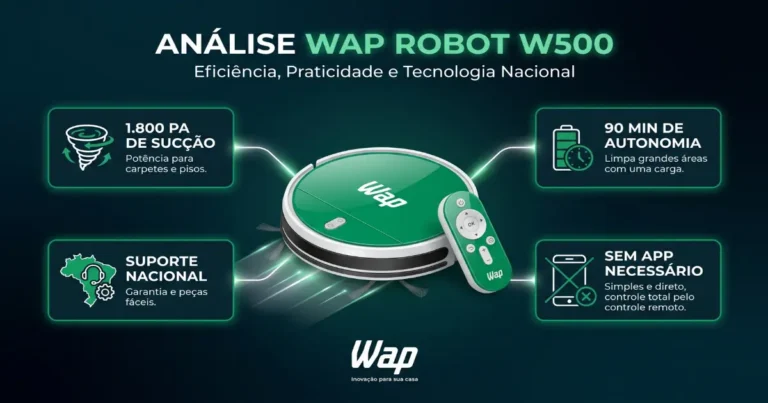 Robô Aspirador WAP: É Bom?
