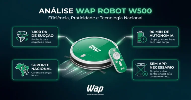 Robô Aspirador WAP: É Bom? Análise dos Modelos Mais Vendidos