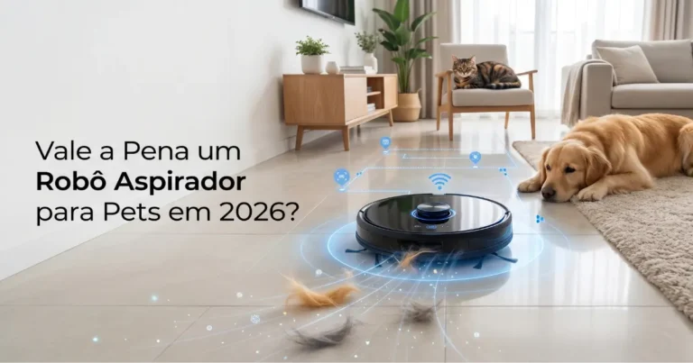 Vale a Pena Robô Aspirador para Casa com Pets? Guia 2026